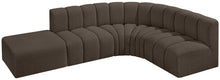Load image into Gallery viewer, Arc - Boucle Fabric 5 Piece Corner Modular Sofa
