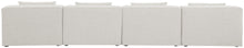Load image into Gallery viewer, Cube - Linen Modular 4 Seat Armless Sofa
