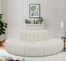 Load image into Gallery viewer, Arc - Faux Leather 4 Piece Modular Sofa
