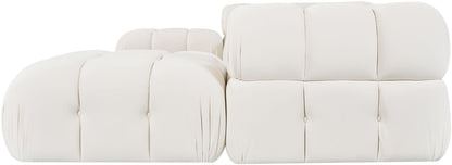 Orin - Velvet 6 Piece Modular Double Chaise Sectional
