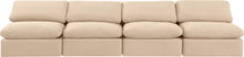 Load image into Gallery viewer, Indulge - Velvet 4 Seat Modular Armless Sofa
