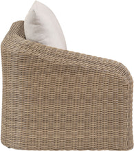 Load image into Gallery viewer, Seacrest - Olefin Water Resistant Fabric And Wicker Outdoor Patio Left Arm Chair
