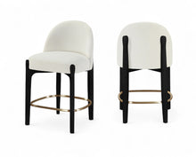 Load image into Gallery viewer, Torino - Counter Stool With Brushed Black Base
