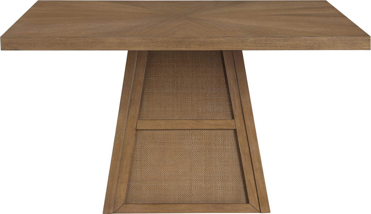 Fenwick - Cane Oak Veneer And Solid Wood Dining Table