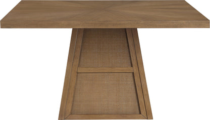 Fenwick - Cane Oak Veneer And Solid Wood Dining Table
