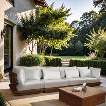 Load image into Gallery viewer, Mirella - 4 Piece Water Resistant Fabric Outdoor Patio Modular Sectional
