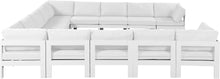 Load image into Gallery viewer, Nizuc - Outdoor Patio 13 Piece Modular Sectional With White Frame
