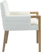 Load image into Gallery viewer, Aimee - Dining Arm Chair - Light Brown Legs
