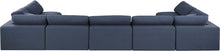 Load image into Gallery viewer, Comfy - 7 Piece Linen Modular Armless Sectional
