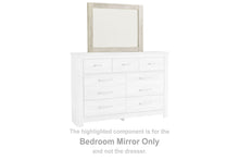 Load image into Gallery viewer, Bellaby - Bedroom Mirror - Wooden Frame - Whitewash
