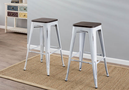 Oregon - Contemporary Barstool (Set of 2) - Ego Home Furniture