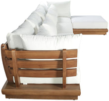 Load image into Gallery viewer, Mirella - 5 Piece Water Resistant Fabric Upholstered Outdoor Patio Modular Sectional
