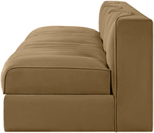 Load image into Gallery viewer, Rummi - Velvet Performance Fabric Upholstered 3 Piece Modular Armless Sofa
