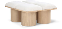 Load image into Gallery viewer, Pavilion - 4 Piece Modular Bench With Natural Base
