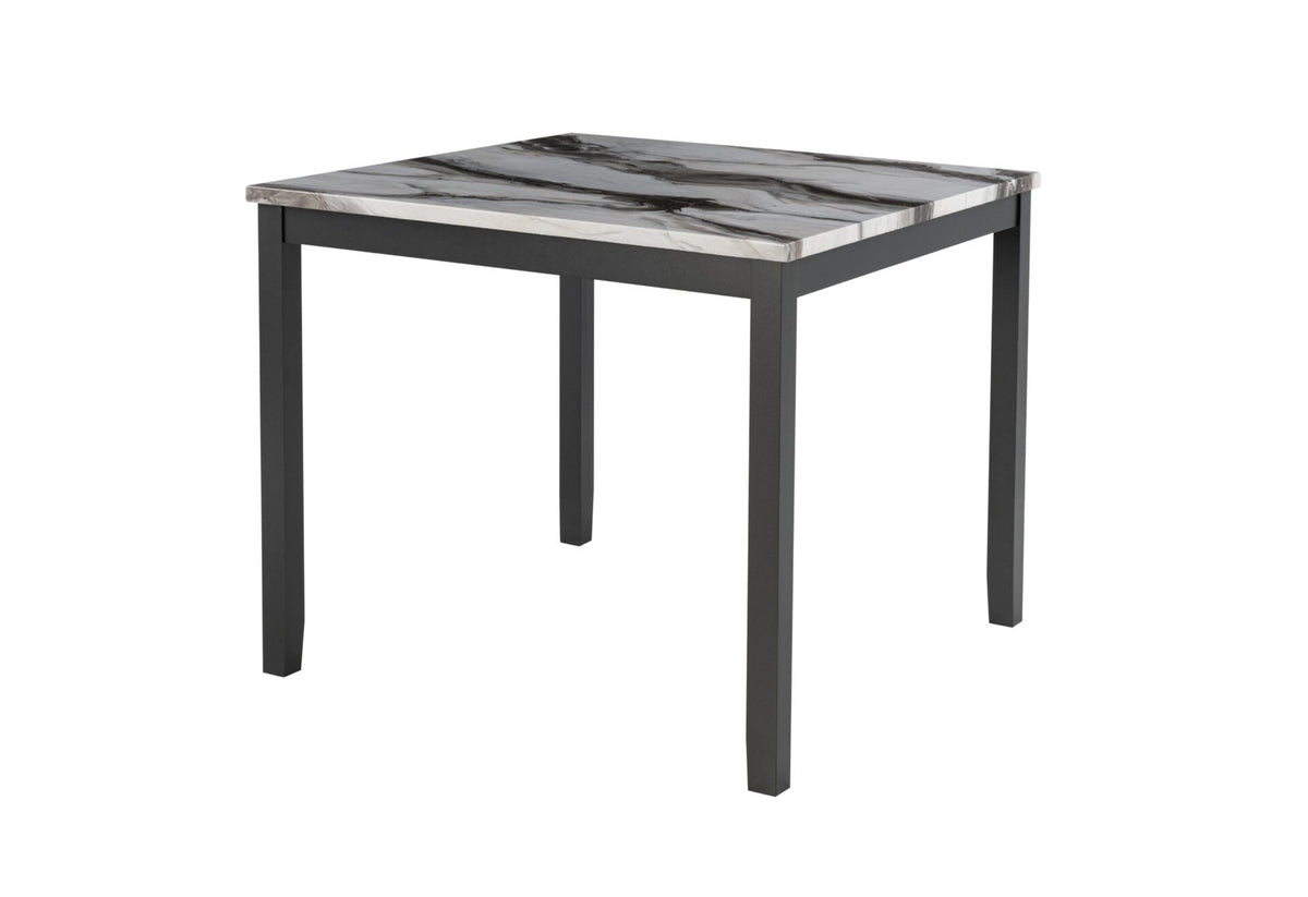 D4054 - 5 Piece Dining Room Set (Bar Table With 4 Bar Stools) - Black
