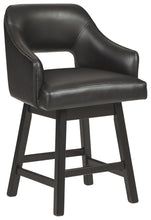 Load image into Gallery viewer, Tallenger - Upholstered Swivel Barstool (Set of 2)
