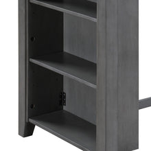 Load image into Gallery viewer, Graham - Small Space Counter Height Dining Table With USB Charging Ports And Shelves

