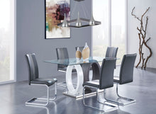 Load image into Gallery viewer, D1628 - 7 Piece Dining Room Set (Dining Table And 6 Dining Chairs) - Silver
