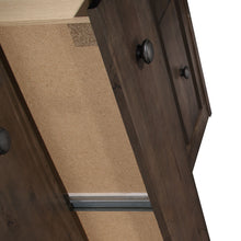 Load image into Gallery viewer, 9 Drawer Dresser - Brown - Wood
