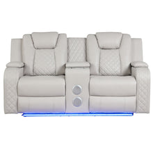 Load image into Gallery viewer, Benz - Power Reclining Loveseat With LED Lighting And Built In USB
