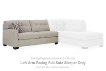 Load image into Gallery viewer, Mahoney - Laf Full Sofa Sleeper - Pebble
