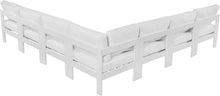 Load image into Gallery viewer, Nizuc - Outdoor Patio 7 Piece Modular Sectional With White Frame
