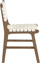 Load image into Gallery viewer, Entwine - Vegan Leather Upholstered Dining Chair - Painted Brown
