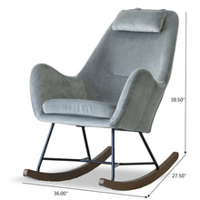 Load image into Gallery viewer, Chel - Mid-Century Modern Rocking Chair
