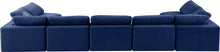 Load image into Gallery viewer, Comfy - 7 Piece Velvet Modular Armless Sectional
