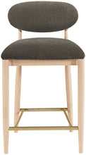Load image into Gallery viewer, Riccio - Fabric Stool - Natural Frame

