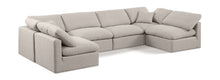 Load image into Gallery viewer, Indulge - Linen 6 Piece Modular U-Shaped Sectional
