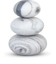 Load image into Gallery viewer, Pumpkin - 3 Piece Marble Decorative Object - Panda
