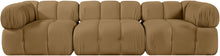 Load image into Gallery viewer, Orin - Velvet Performance Fabric Upholstered 3 Piece Modular Sofa
