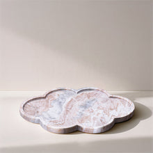 Load image into Gallery viewer, Rimini - Marble Clover Shaped Tray
