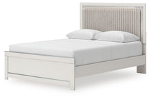 Load image into Gallery viewer, Zuraleus - Upholstered Panel Platform Bed With Roll Slats
