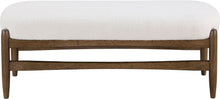 Load image into Gallery viewer, Briar - Faux Sheepskin Upholstered Bench
