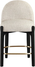 Load image into Gallery viewer, Torino - Counter Stool With Brushed Black Base
