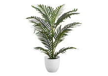 Load image into Gallery viewer, 28" Tall, Artificial Plant, Palm Tree, Indoor, Faux, Fake, Floor, Greenery, Potted, Real Touch, Decorative - Green / White
