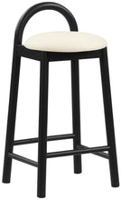 Load image into Gallery viewer, Calvin - Stool - Black Legs
