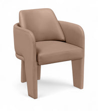 Load image into Gallery viewer, Vanda - Vegan Leather Upholstered Dining Chair - Tan

