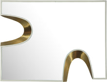 Load image into Gallery viewer, Soleil - Mirror With Gold Accent
