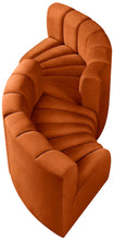 Load image into Gallery viewer, Arc - Velvet 4 Piece Curved Modular Sofa
