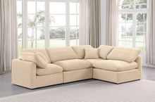 Load image into Gallery viewer, Indulge - Velvet 4 Piece Modular Sectional
