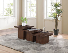 Load image into Gallery viewer, Spencer - Oak Veneer 3 Piece Coffee Tabl
