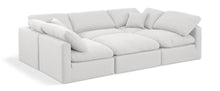 Load image into Gallery viewer, Indulge - Linen 6 Piece Modular Sectional - White
