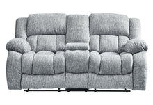 Load image into Gallery viewer, U250 - Reclining Sofa / Console Reclining Loveseat - Gray
