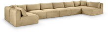 Load image into Gallery viewer, Shaggy - 8 Piece Modular U-Shaped Armless Sectional
