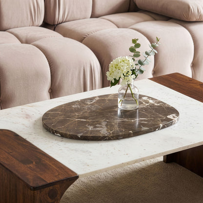 Livia - Genuine Marble Decorative Tray