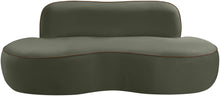 Load image into Gallery viewer, Swerve - Velvet 77" Upholstered Loveseat
