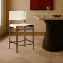 Load image into Gallery viewer, Rawlins - Counter Stool - Walnut Frame
